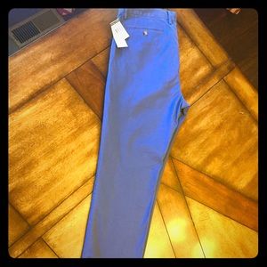 36x34 Polo stretch slim fit blue chino NWT